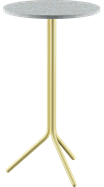 Banana Yellow Poseidon Bar Table